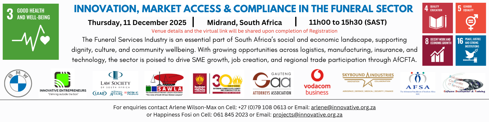 SA/UK Agricultural Sector Focus Seminar Banner