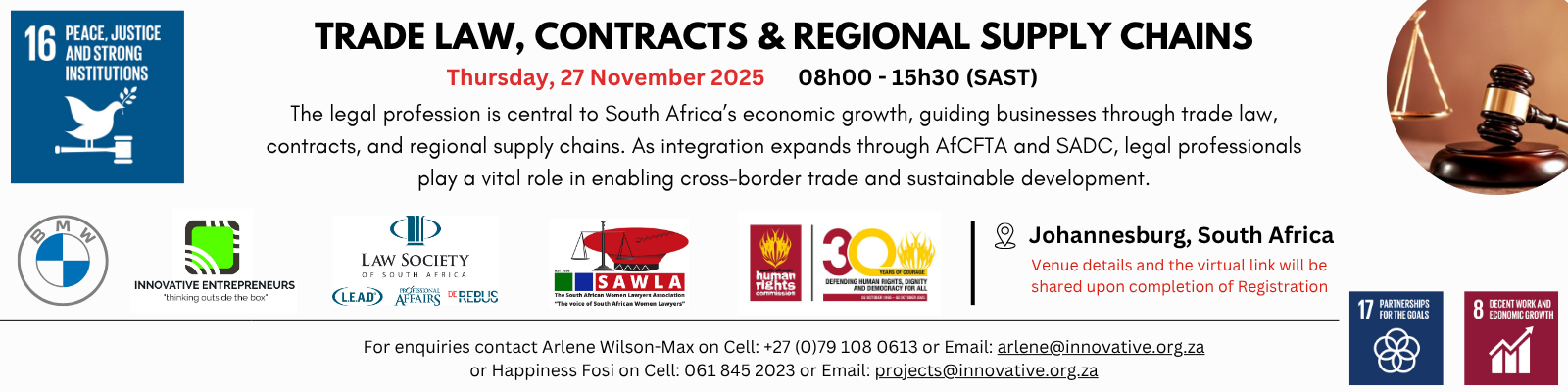 SA/UK Agricultural Sector Focus Seminar Banner