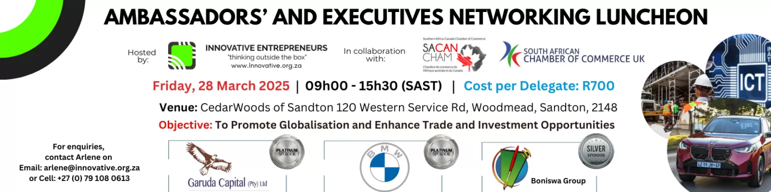 SA/UK Agricultural Sector Focus Seminar Banner
